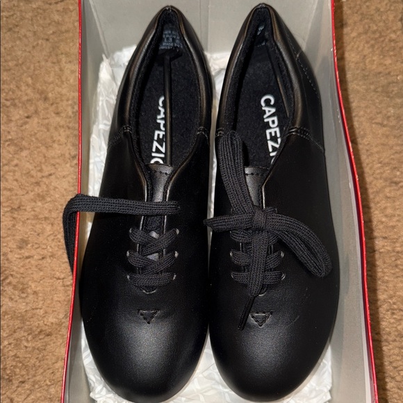 Capezio Little Girls Black Tap Shoes Size 1M - Picture 3 of 10